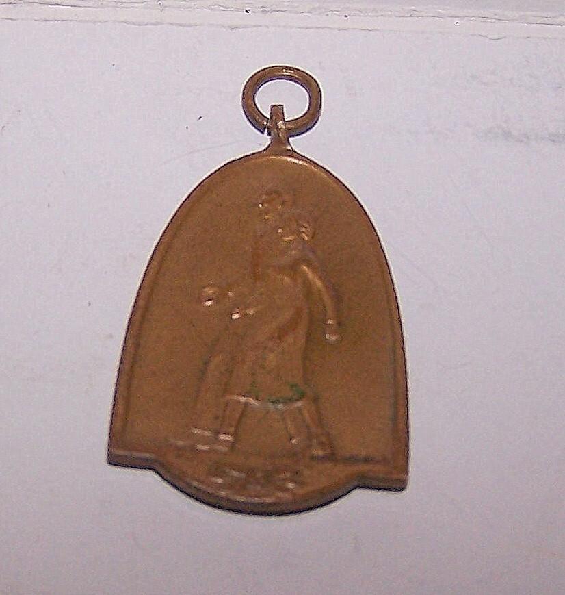 Vintage penning De Zuid Hollandse Wandeldag 1941., Postzegels en Munten, Penningen en Medailles, Ophalen of Verzenden, Brons, Nederland