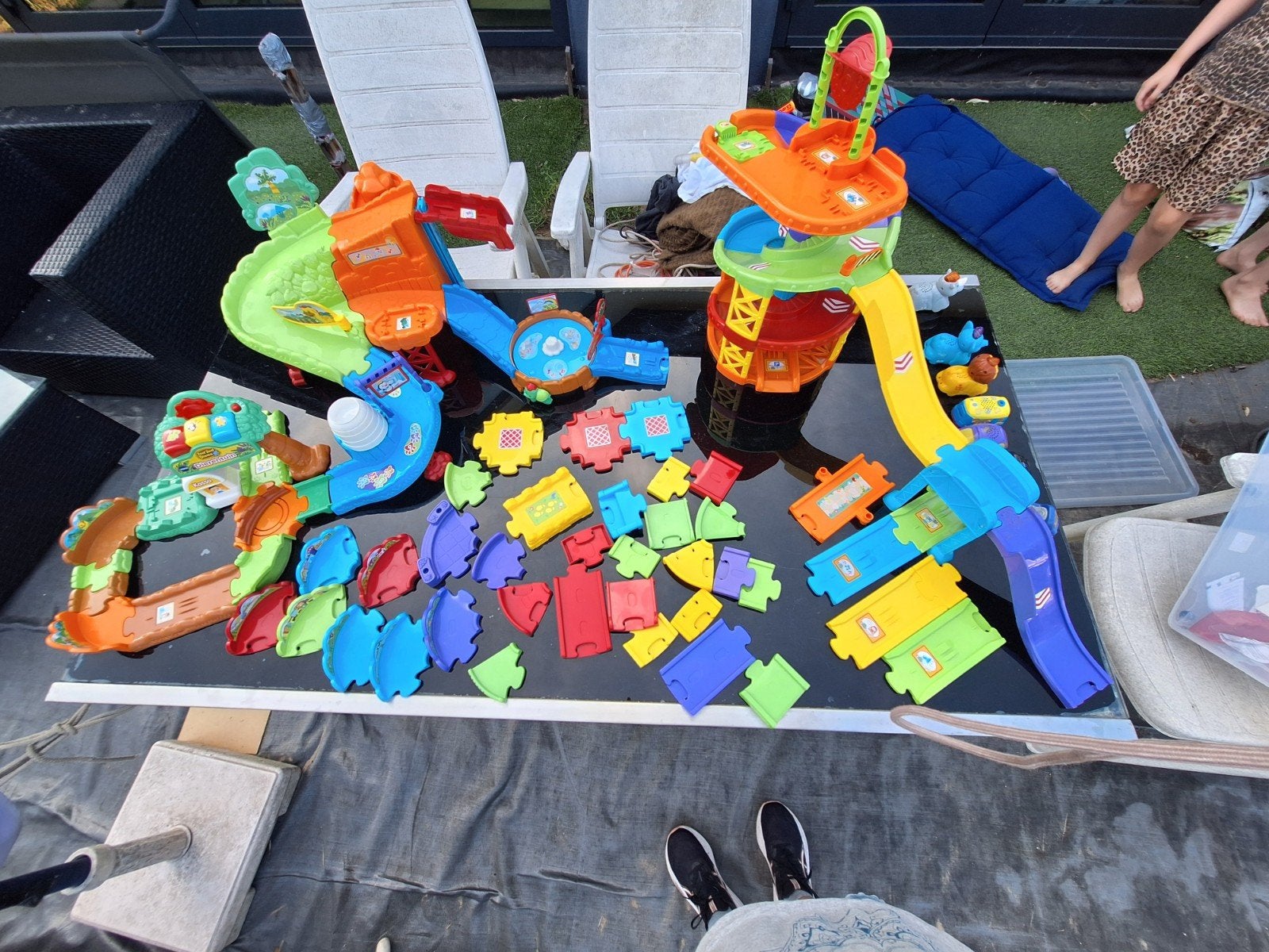 Grote VTech Zoef Zoef Dieren en Toet Toet Auto's set, Kinderen en Baby's, Speelgoed | Overig, Ophalen, Gebruikt, Jongen of Meisje