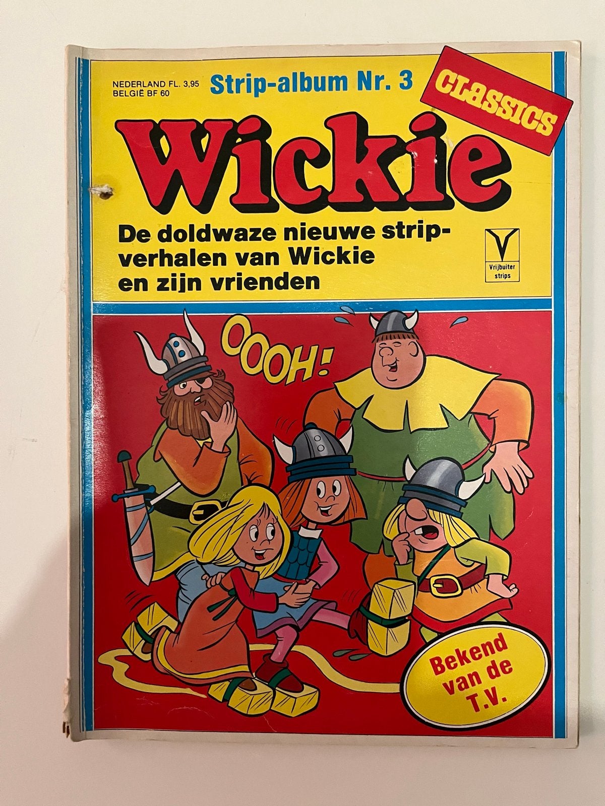 Wickie Strip-album Nr. 3 - De Doldwaze Nieuwe Stripverhalen, Boeken, Stripboeken, Eén stripboek, Verzenden, Gelezen