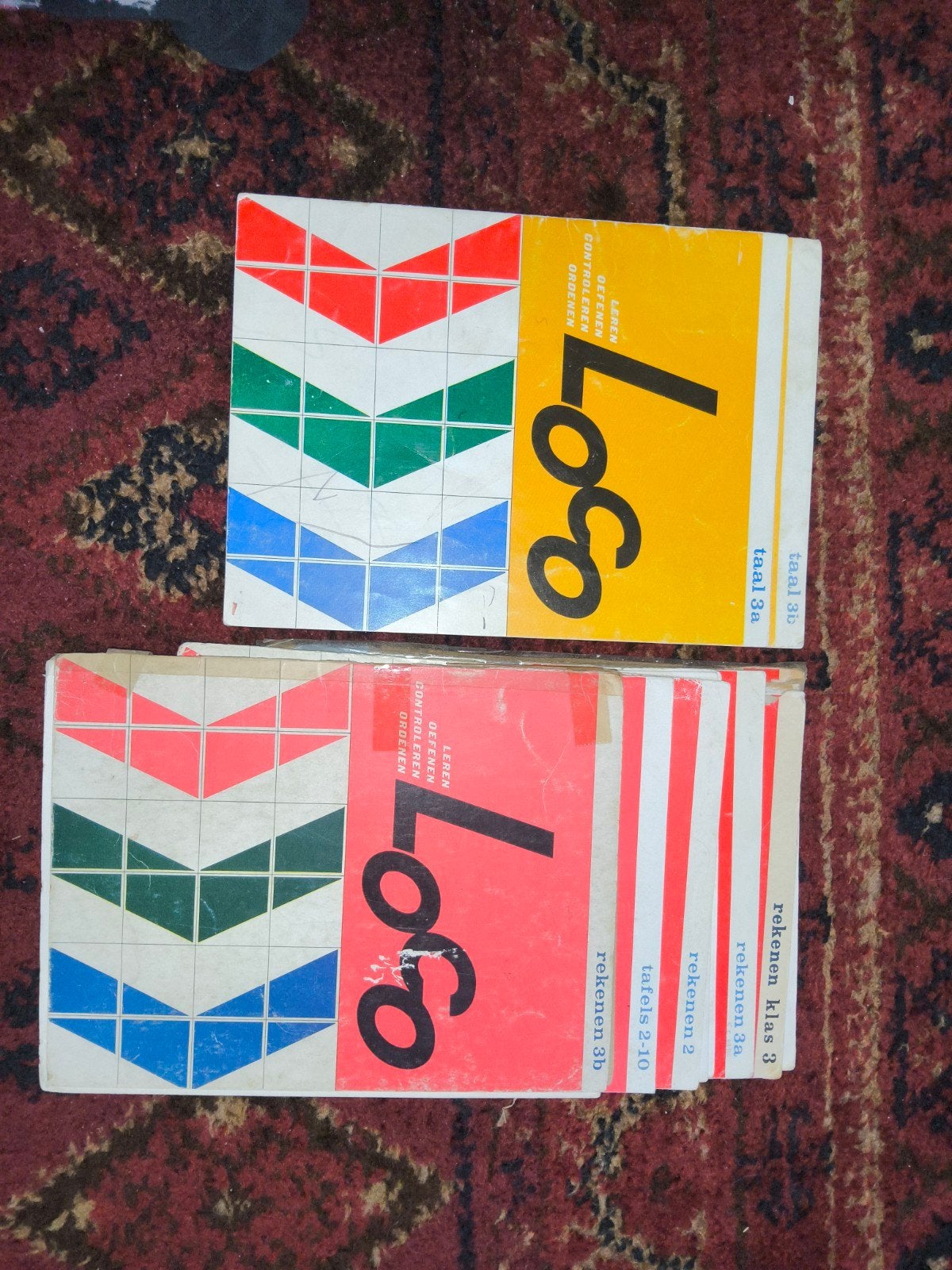 Vintage Loco boekjes - Taal en Rekenen (sommige beschadigd), Ophalen of Verzenden, Gelezen, Overige niveaus