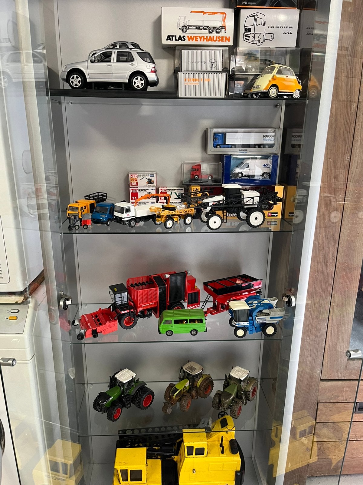 Vele tractors landbouwmachine miniaturen Britains Siku Ertl, Ophalen of Verzenden, Nieuw, Tractor of Landbouw, Britains