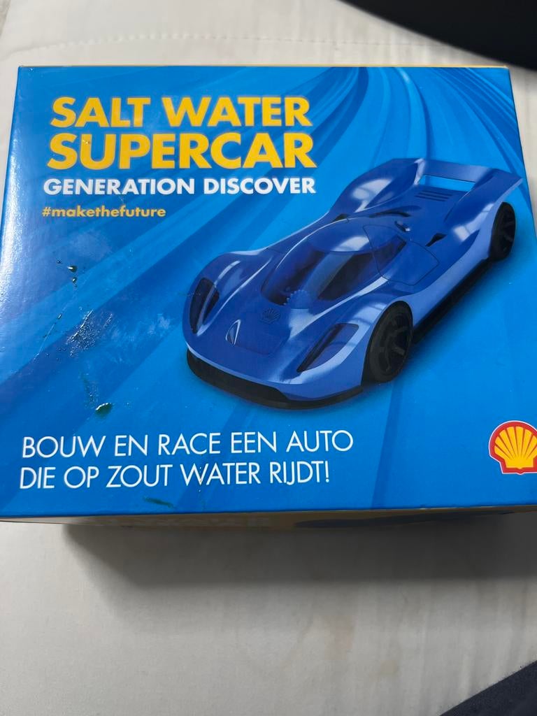 Shell Salt Water Supercar - Bouw je eigen elektrische auto!, Ophalen, Nieuw, Auto, Overige merken