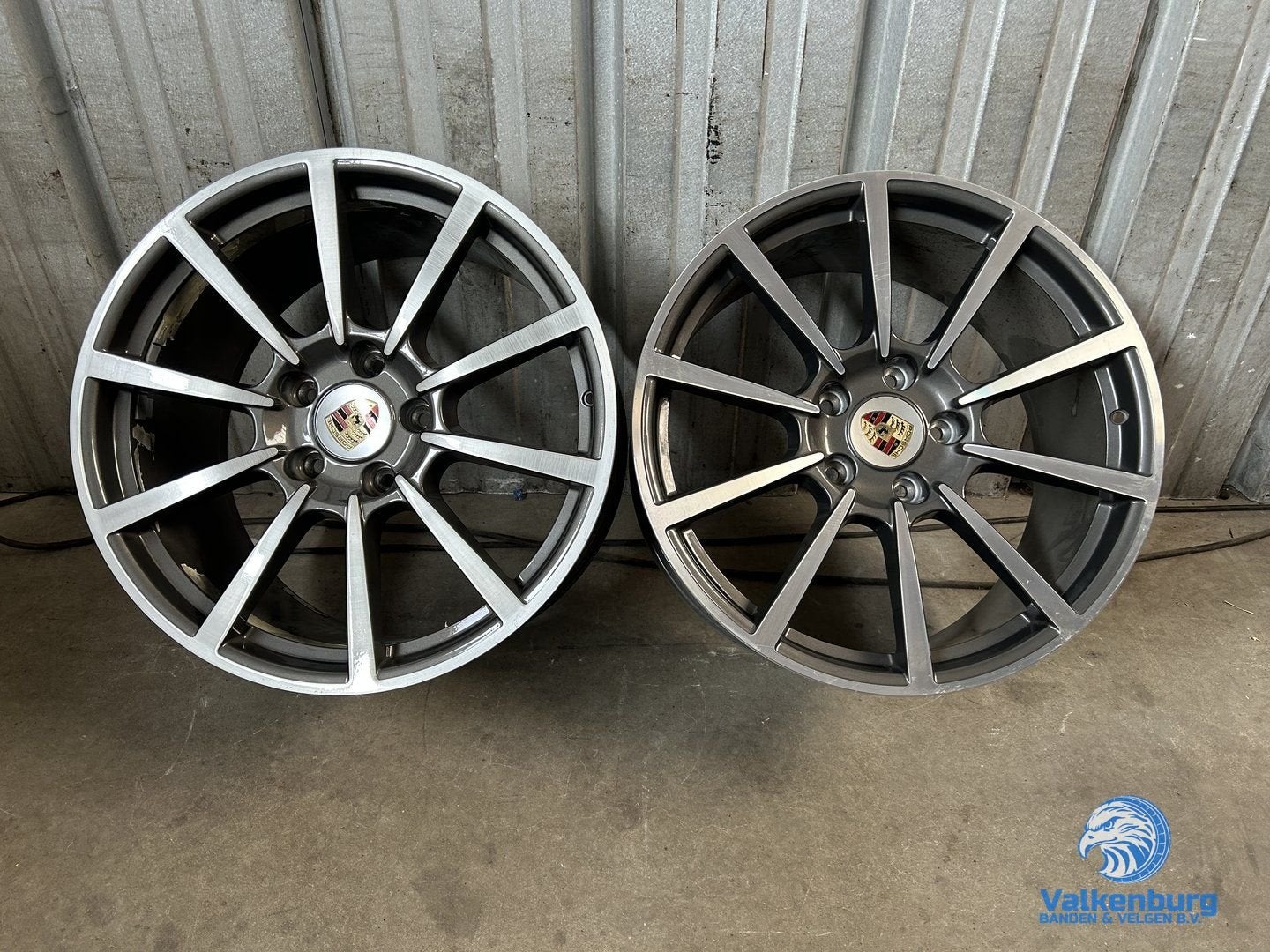 2 stuks originele Porsche 911 Carrera C2 C2S 991 20 inch vel, Gebruikt, Velg(en), -, -
