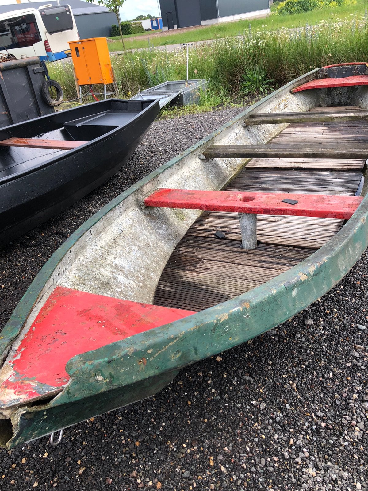 Punter visboot, Ophalen of Verzenden, Zo goed als nieuw, Twee personen, Overige typen