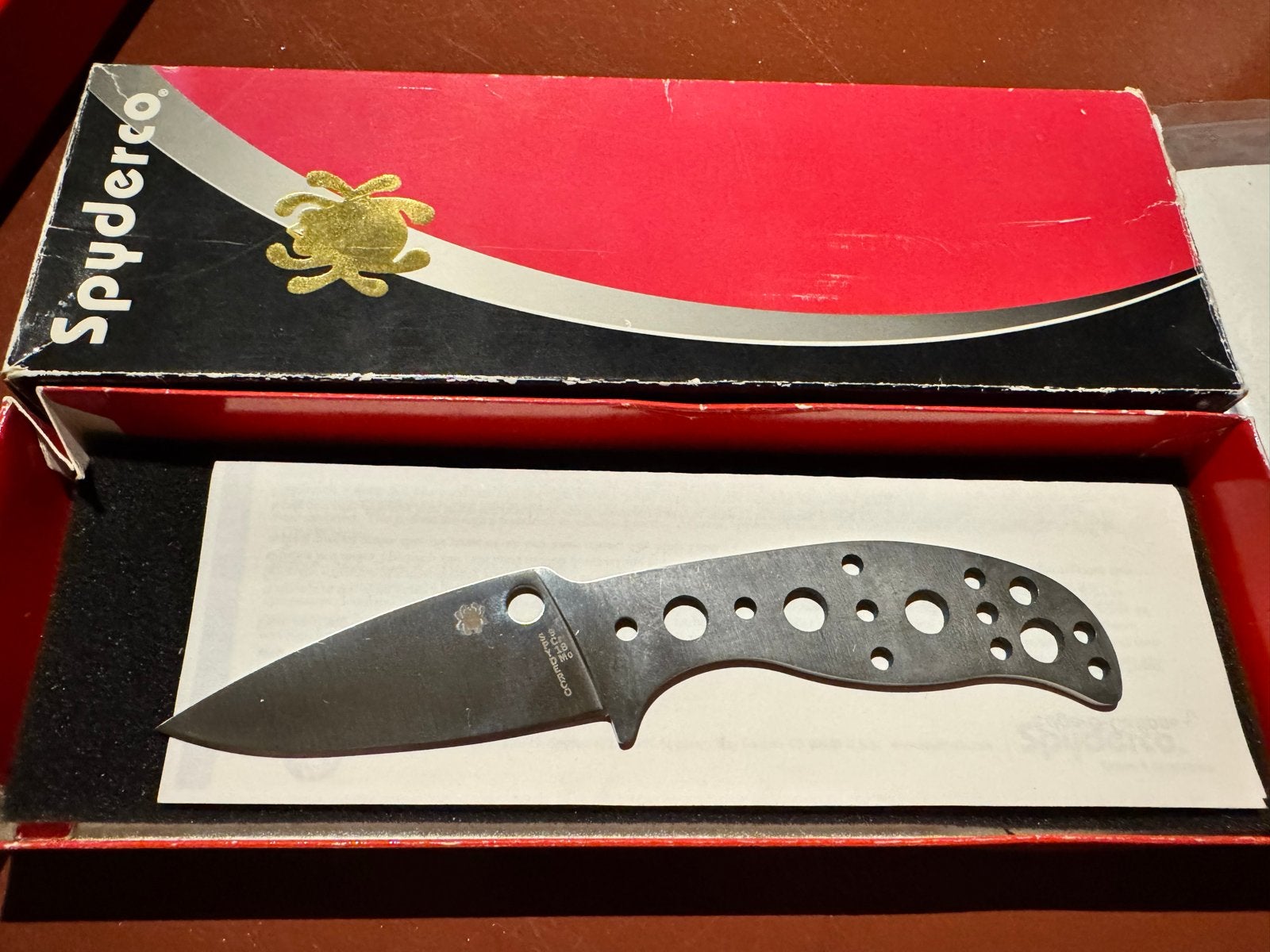 Spyderco mule team mt05p, Ophalen of Verzenden, Overige soorten, Amerika, Mes of Dolk