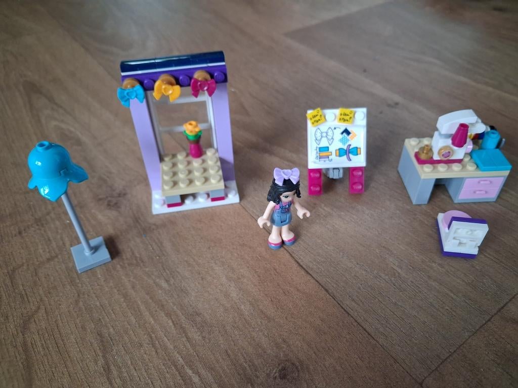 Lego Friends 41115 Emma's Creatieve Werkplaats, Ophalen of Verzenden, Zo goed als nieuw, Lego