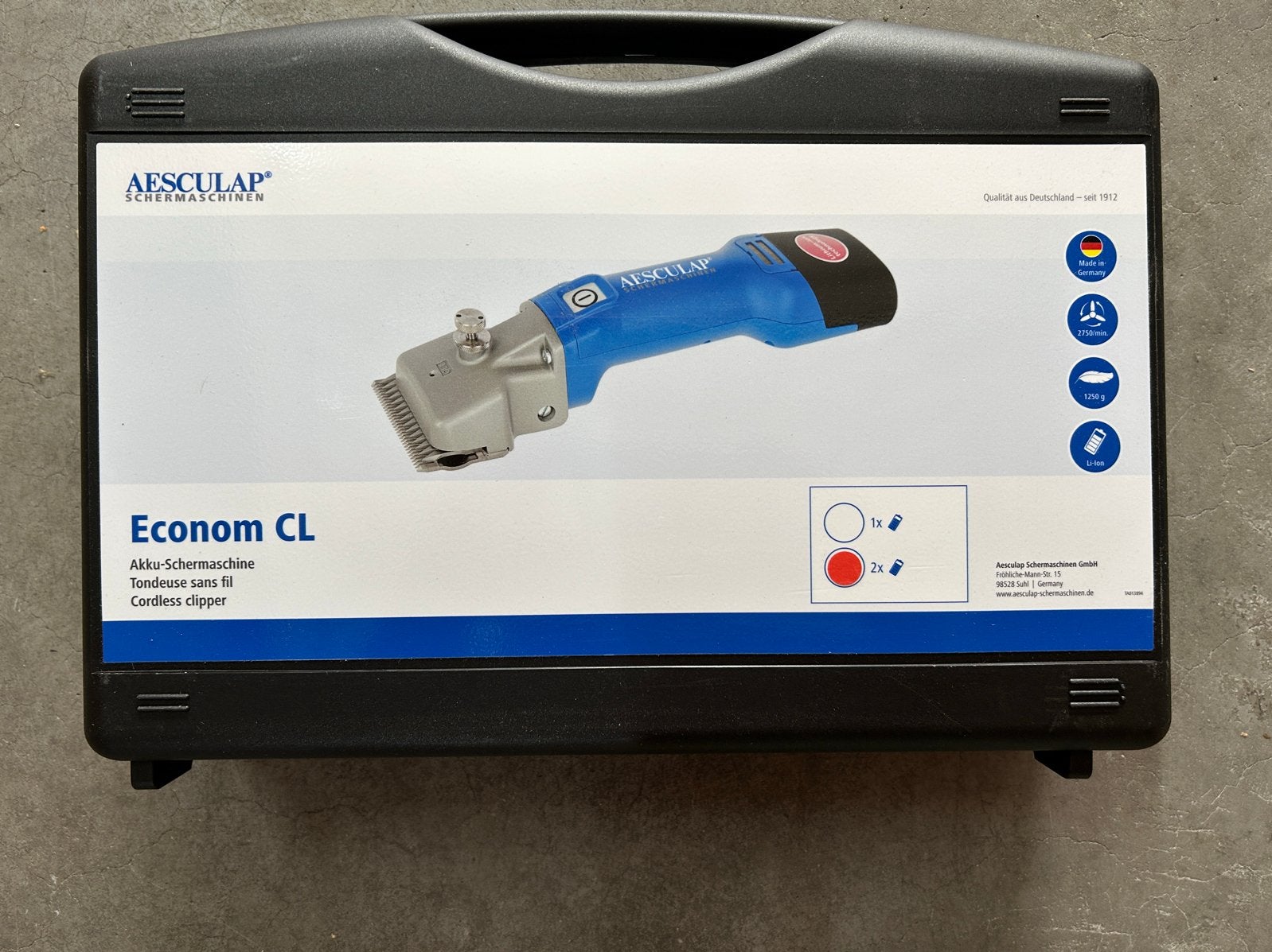Aesculap scheermachine Econom CL GT806 Nieuw!!, Dieren en Toebehoren, Aesculap, Ophalen of Verzenden, Nieuw, Scheerapparatuur