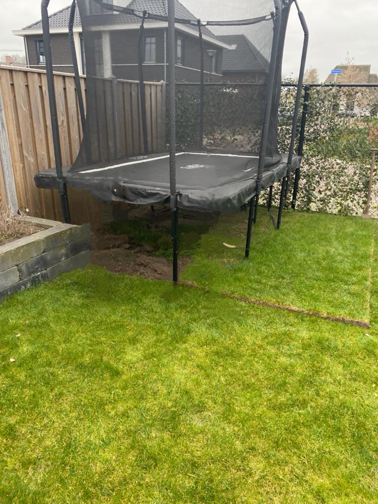 Salta Trampoline 305x214 (zonder rand), Kinderen en Baby's, Speelgoed | Buiten | Trampolines, Ophalen, Gebruikt