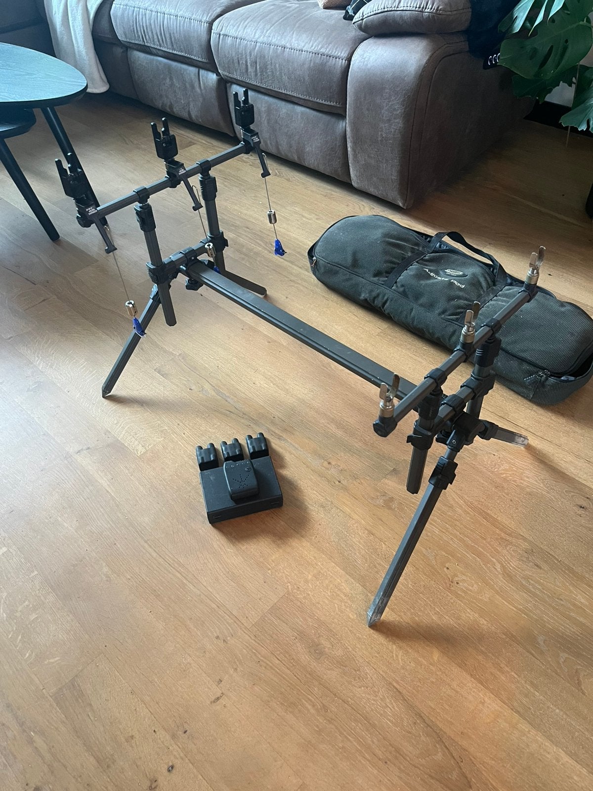 Stevige Ultimate rodpod incl 3+1 beetmelders, Ophalen of Verzenden, Zo goed als nieuw, Overige typen