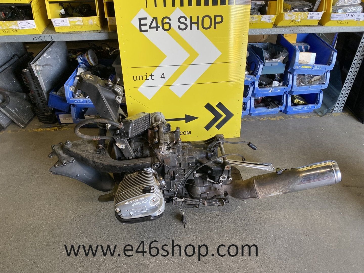 BMW R1150RT MOTORBLOK MET BAK EN FRAME, Motoren, Onderdelen | BMW, Ophalen, Gebruikt, -, -