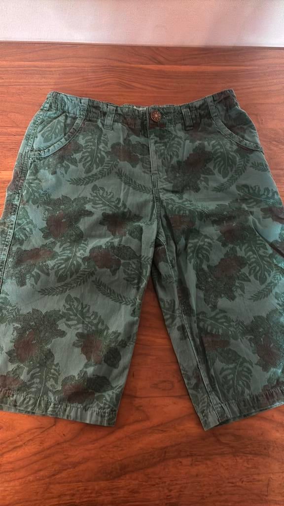 short korte broek Jake Fischer maat 152 groen, Ophalen of Verzenden, Zo goed als nieuw, Overige maten, Groen