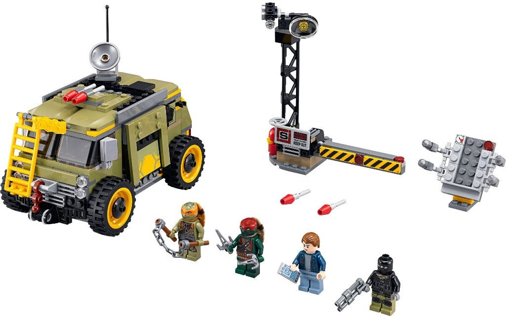 79115 - Teenage Mutant Ninja Turtles: Turtle Van Takedown, Kinderen en Baby's, Hello@support.lego.com, Lego, Nieuw, Ophalen of Verzenden