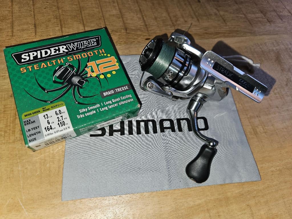 Shimano Stradic 1000-L, Ophalen of Verzenden, Zo goed als nieuw, Molen