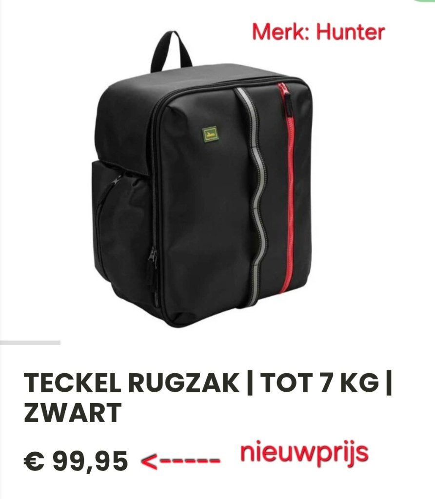 Rugzak voor teckel (merk Hunter), Dieren en Toebehoren, Overige merken, Ophalen, Zo goed als nieuw, Overige typen