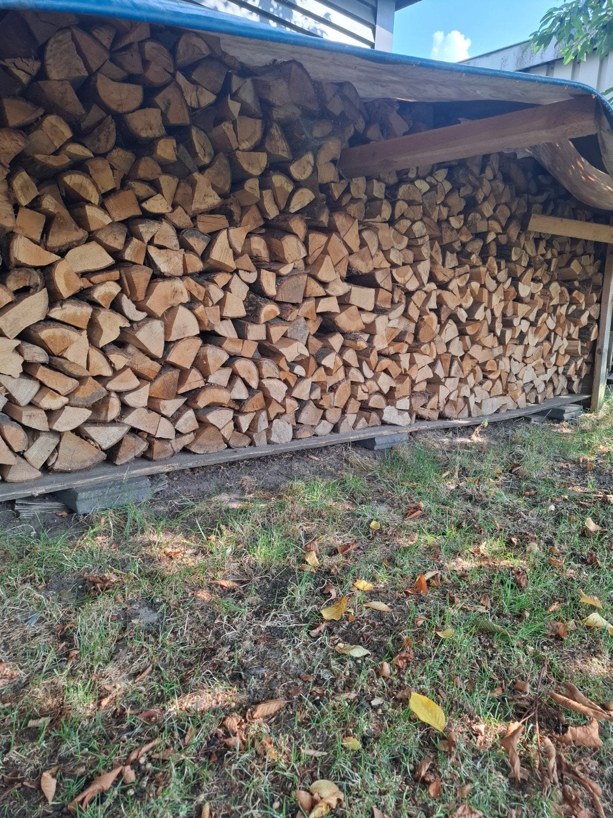 kachel hout, 6 m³ of meer, Ophalen of Verzenden, Blokken