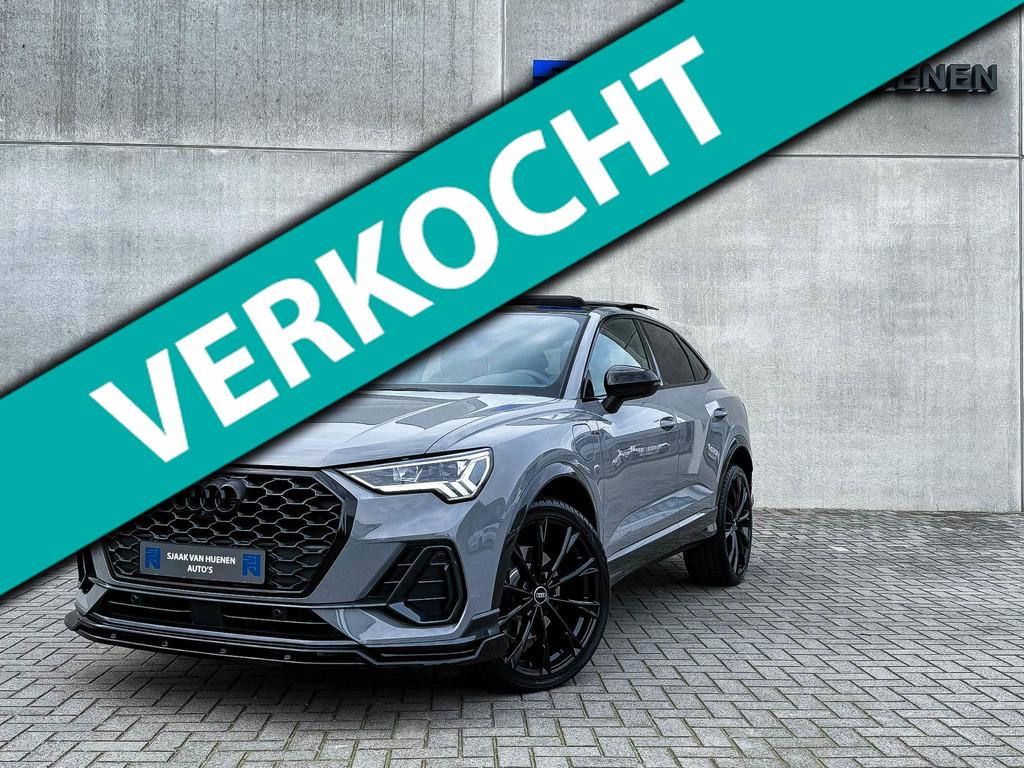 Audi Q3 Sportback 45TFSI e 245pk S-Tronic Competition S Edit, Auto's, Audi, Gebruikt, Hybride Elektrisch/Benzine, SUV of Terreinwagen