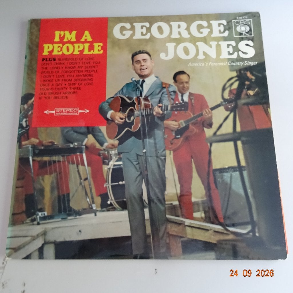 George Jones- I'm a people (1966), LP, Gebruikt, Verzenden, 12 inch