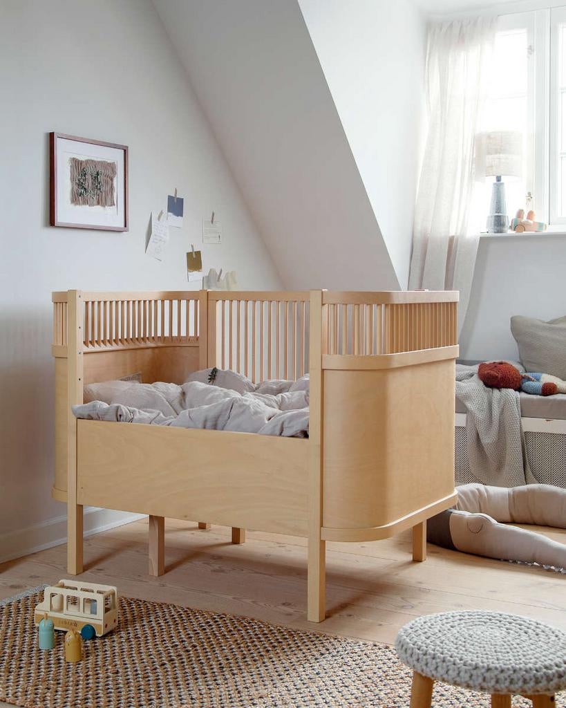 Sebra Baby- & Juniorbed + Träumeland Matras & beschermer, Kinderen en Baby's, Babywiegjes en Ledikanten, Ophalen, Nieuw, Ledikant