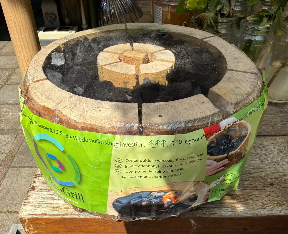 Ecco grill hout BBQ, Ophalen, Zo goed als nieuw