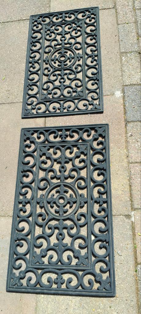 Rubberen deurmatten., Tuin en Terras, Ophalen of Verzenden, Rubber