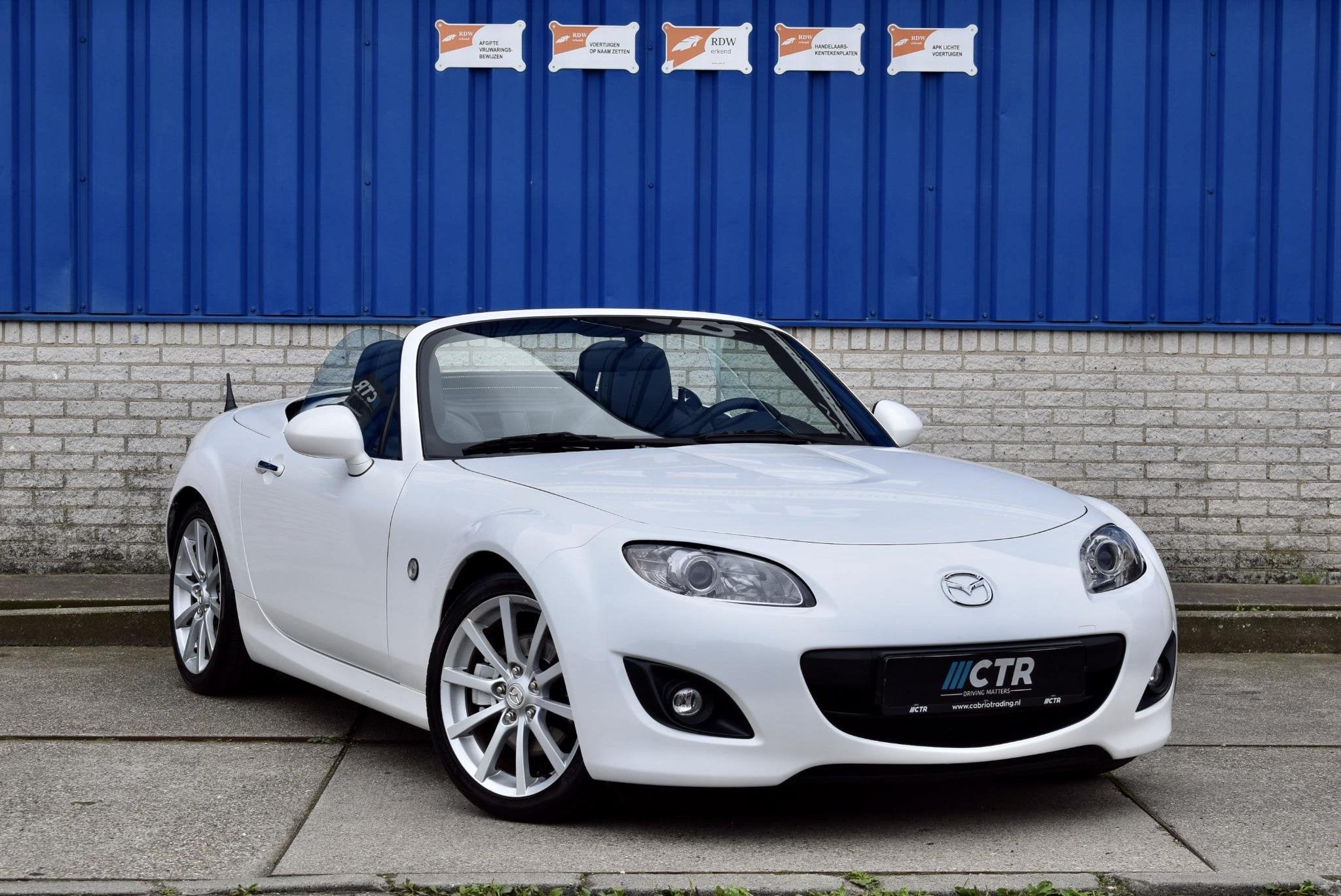 Mazda MX-5 Roadster Coupé 1.8 TS+, Achterwielaandrijving, Gebruikt, Zwart, 4 cilinders