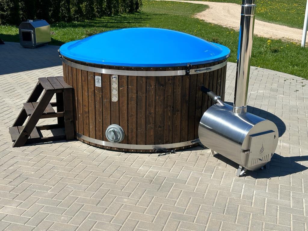 Luxe hottub, ZELF SAMEN STELLEN!  ( nieuw), Tuin en Terras, Ophalen of Verzenden, Nieuw, Trap