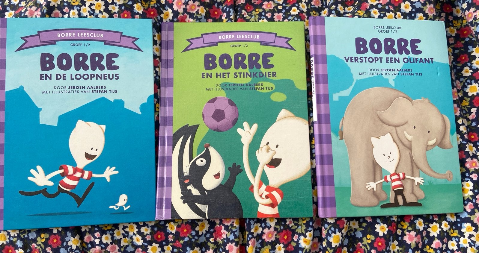 Borre Leesclub boeken - Jeroen Aalbers (3 stuks), Boeken, Ophalen, 5 of 6 jaar, Fictie algemeen, Jongen of Meisje