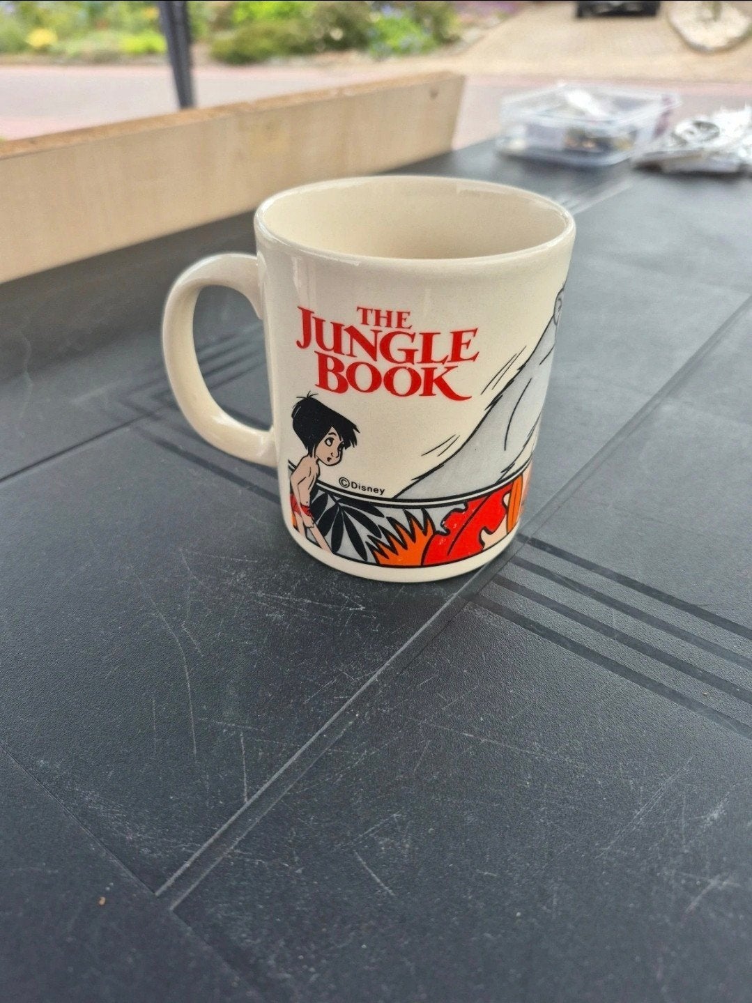 Vintage Kilncraft England Disney Jungle Boek Mok, Ophalen of Verzenden