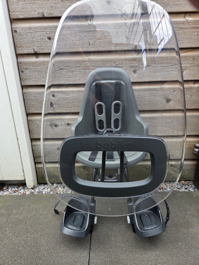 Kinderzitje voor elektrische fiets voor, Fietsen en Brommers, Fietsaccessoires | Fietsstoeltjes, Ophalen, Voorzitje, Bobike, 0 t/m 13 kg