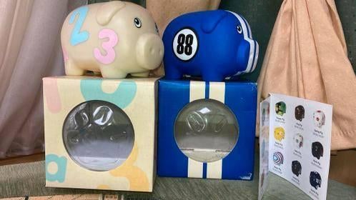 4 NIEUW Spaarpot Baby en Quick PIG Prijs STUK varken, Verzenden, Nieuw, Kunststof, Dier