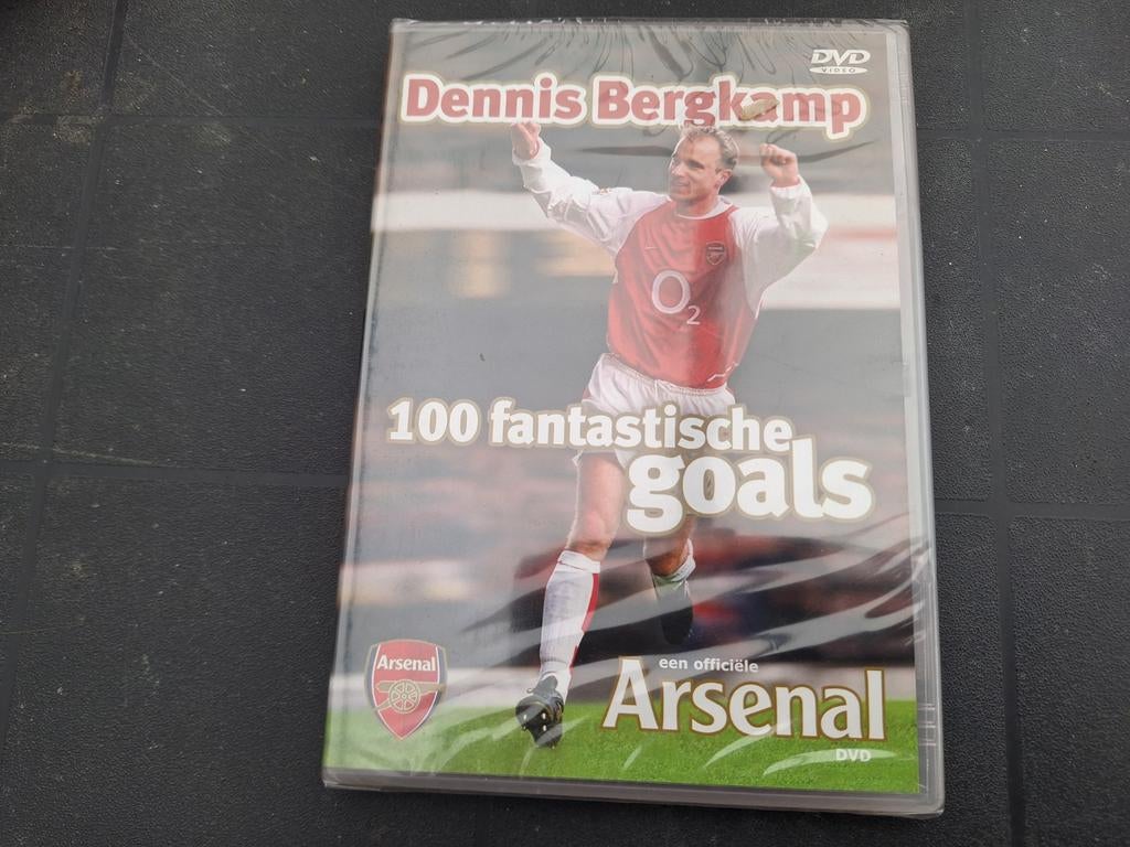 Dennis Bergkamp 100 fantastische Goals Arsenal Dvd., Verzamelen, Sportartikelen en Voetbal, Ophalen of Verzenden, Zo goed als nieuw