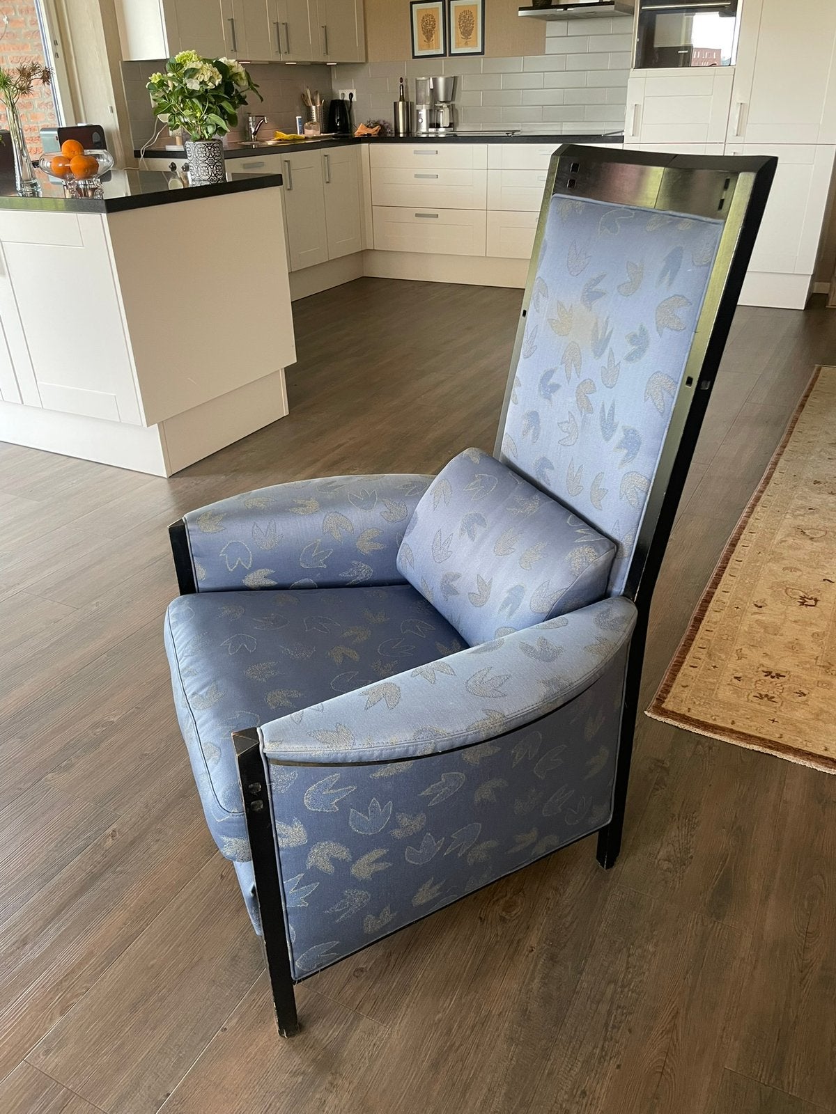 Giorgetti stoel, Ophalen, Gebruikt, 75 tot 100 cm, Stof