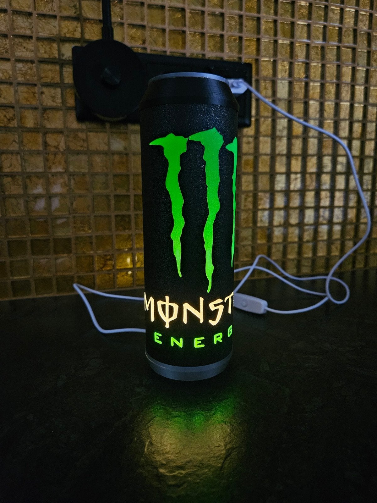 monster energy lamp, Ophalen of Verzenden, Nieuw, Kunststof