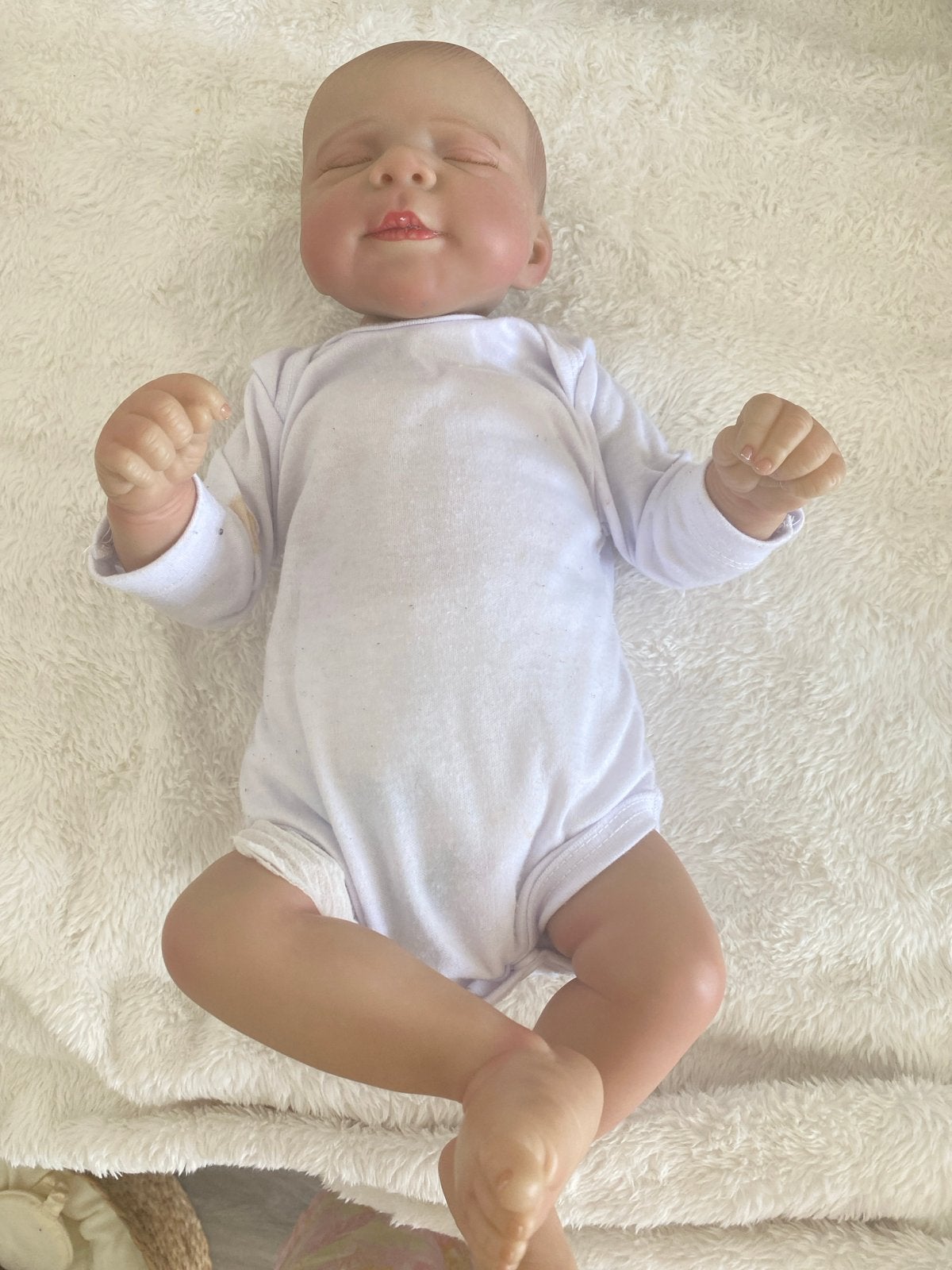 Realistische Reborn Babypop - Zo goed als nieuw, Ophalen of Verzenden, Zo goed als nieuw, Babypop