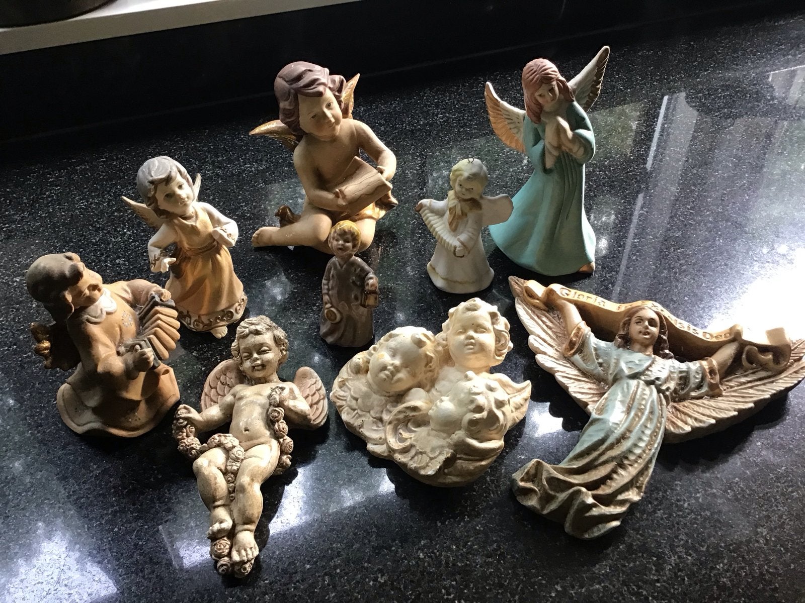 Diverse vintage Kerst engeltjes, Ophalen of Verzenden