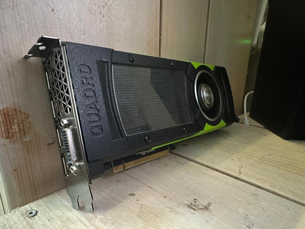 Nvidia Quadro M6000 24Gb (werkend), Computers en Software, Videokaarten, Ophalen of Verzenden, Zo goed als nieuw, GDDR5, PCI-Express 3