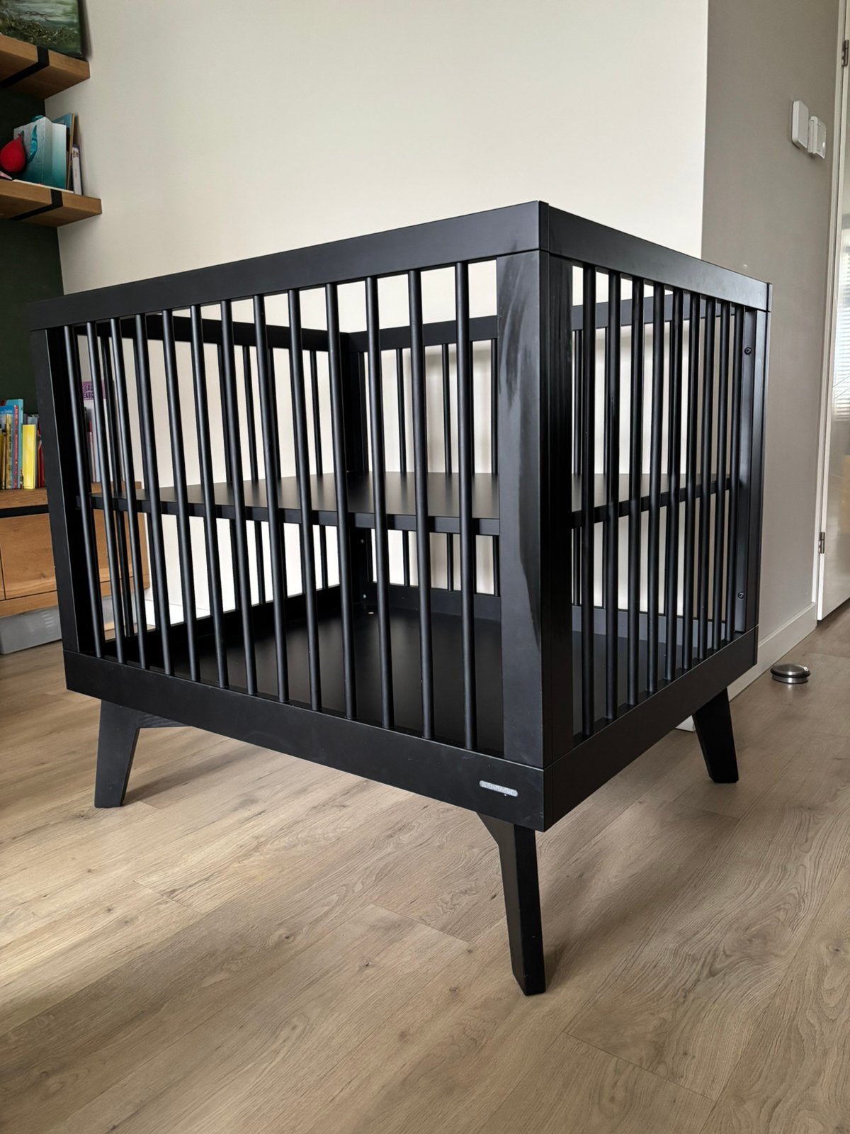Kidsmill box zwart, Kinderen en Baby's, Boxen, Zo goed als nieuw, Ophalen