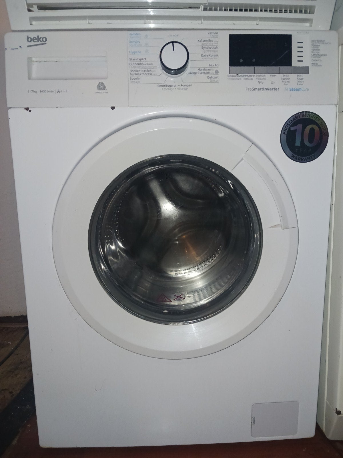 Beko wasmachine 7 KG ( met garantie ), Energieklasse A of zuiniger, Ophalen of Verzenden, Zo goed als nieuw, Voorlader