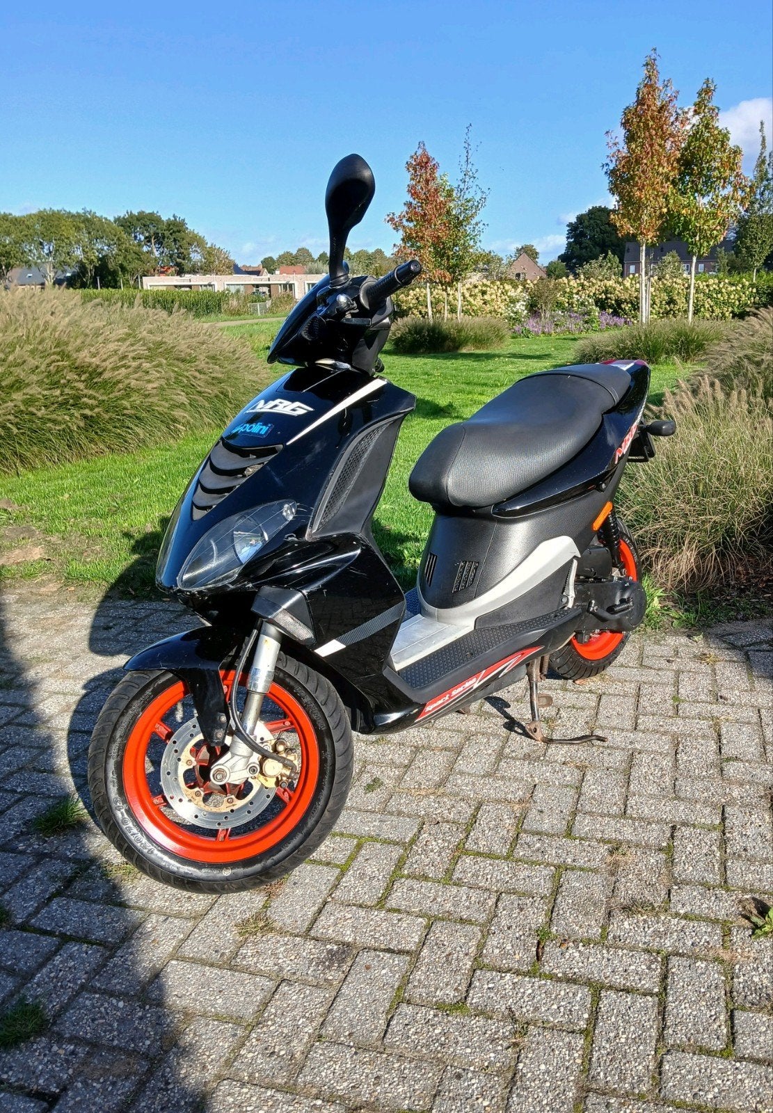 Piaggio NRG Power 2t - gereviseerd - geldig kenteken!, Ophalen, Tweetakt, Gebruikt, Maximaal 45 km/u