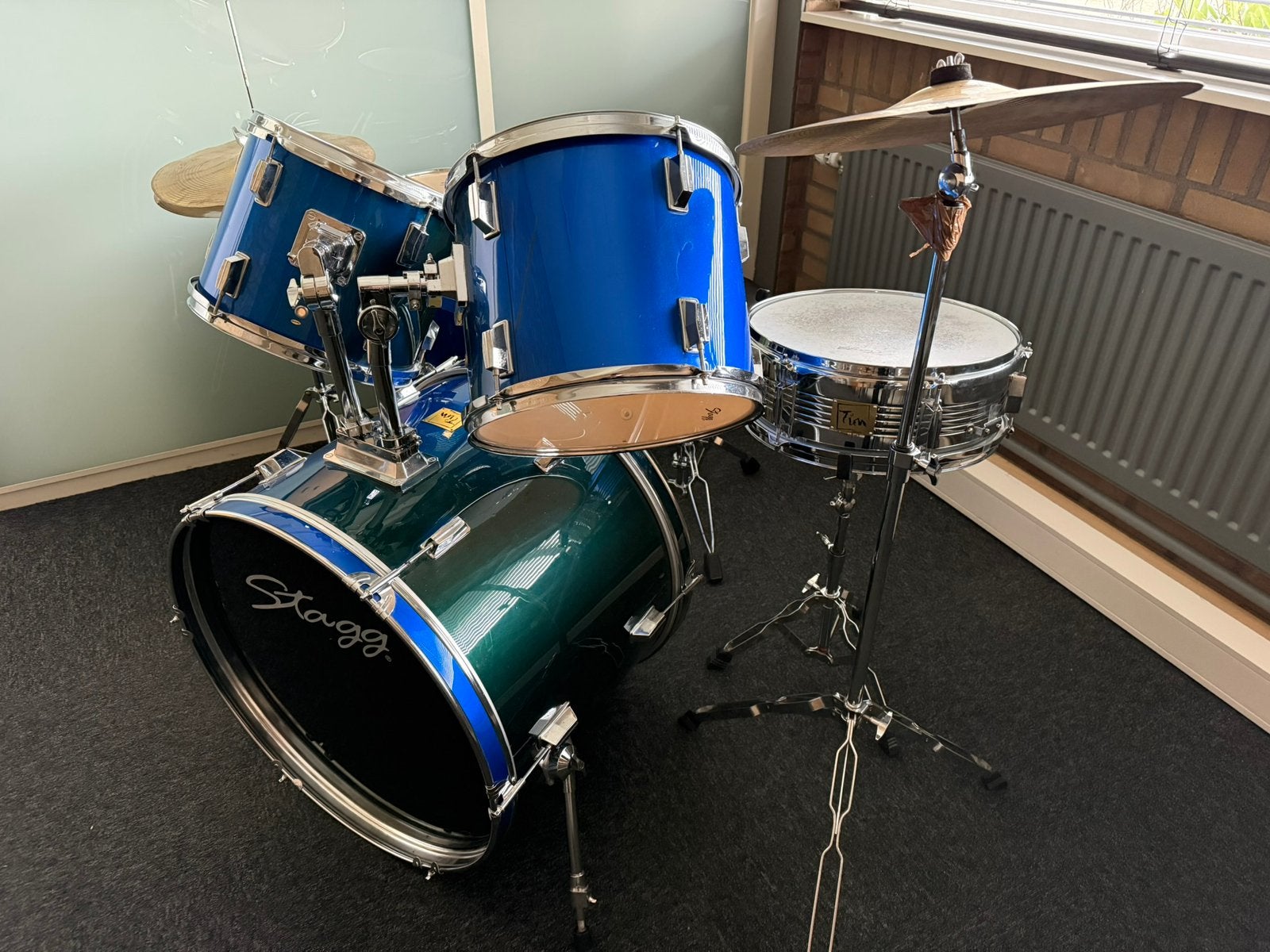 Stagg drumstel, Muziek en Instrumenten, Drumstellen en Slagwerk, Ophalen of Verzenden, Gebruikt, Overige merken