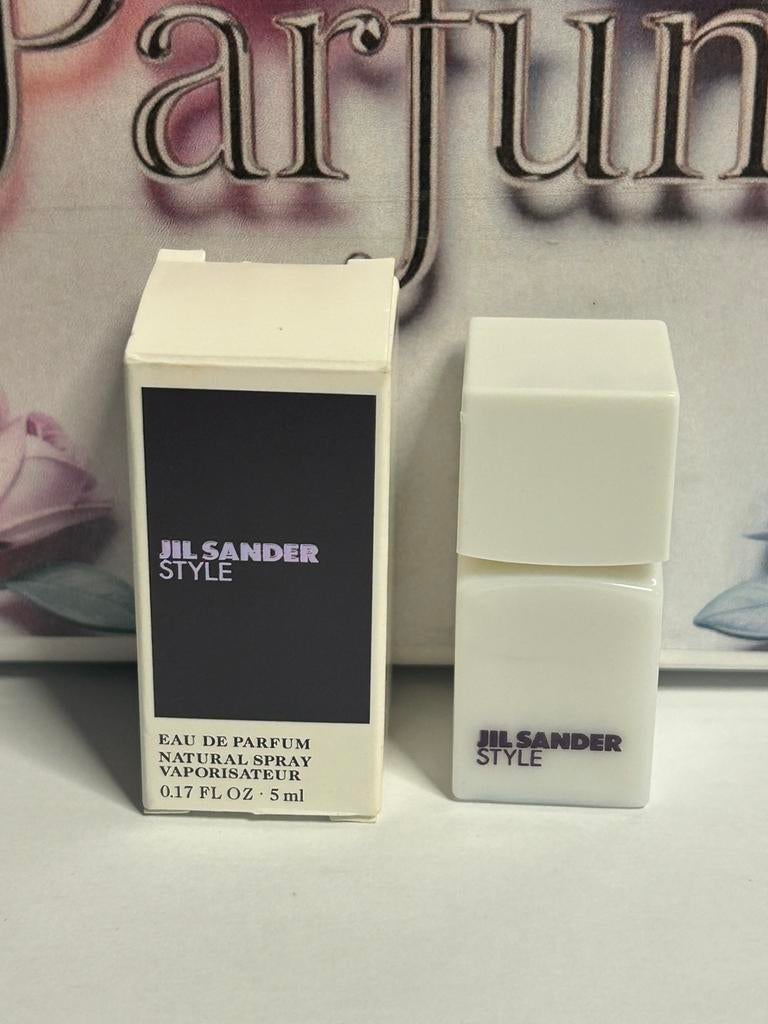 Jil Sander - style miniature 5ml edp, Ophalen of Verzenden, Zo goed als nieuw, Miniatuur