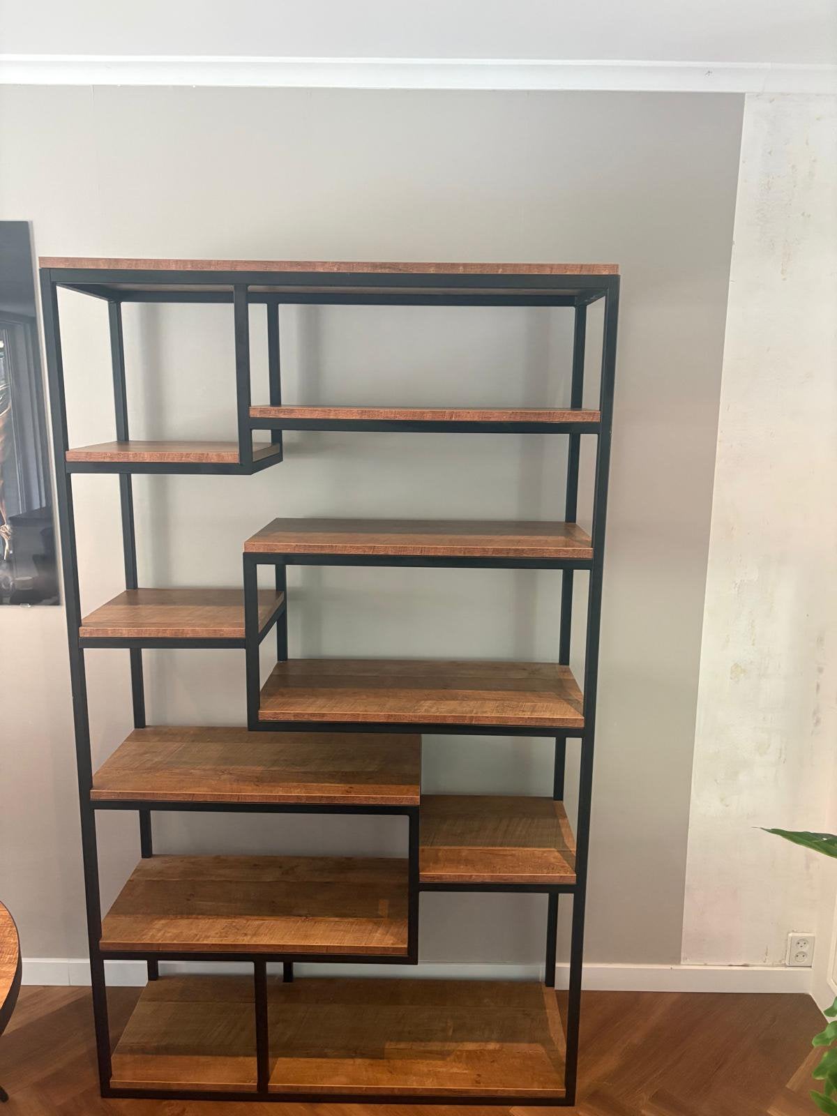 Mango houten stellingkast, Ophalen, Zo goed als nieuw