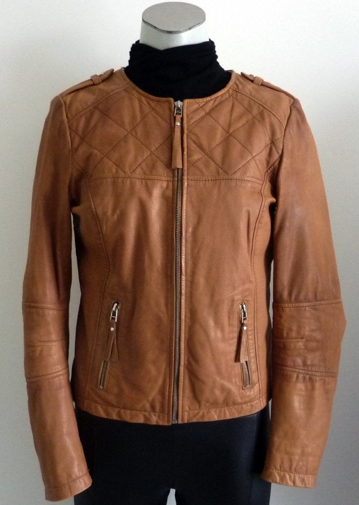 Leren Arma Jack/Jas, Maat 38/40 (M), Overige kleuren, Ophalen of Verzenden, Zo goed als nieuw