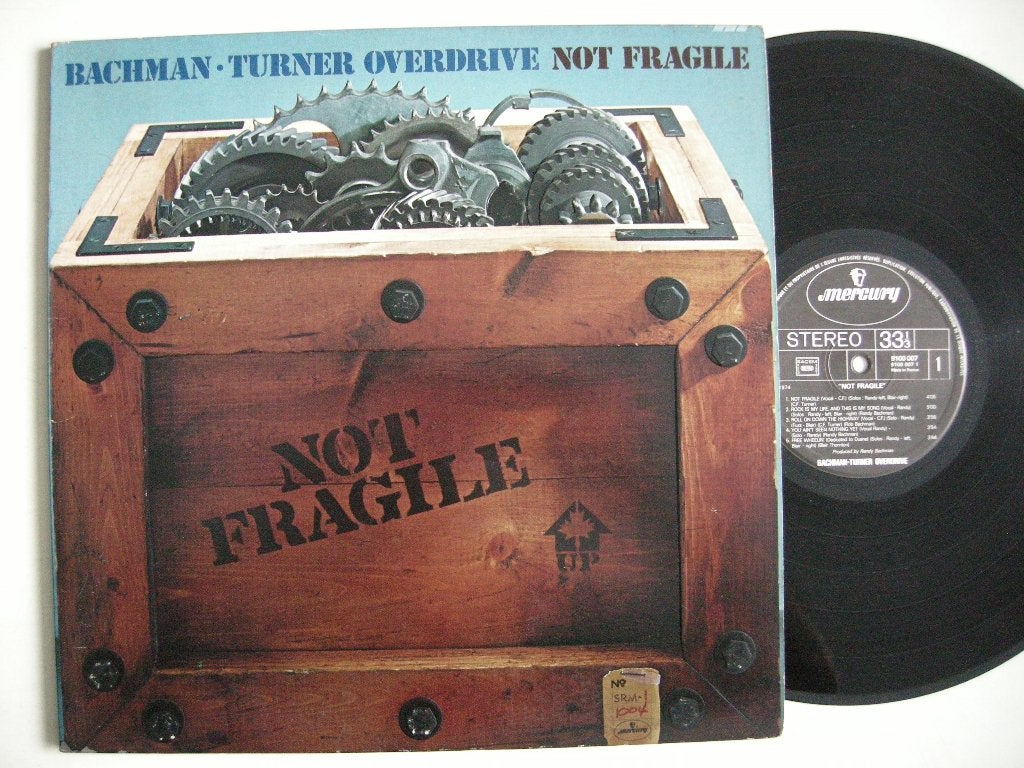 Bachman Turner Overdrive Not Fragile - LP vinyl zgan, Ophalen, LP, Zo goed als nieuw, 12 inch