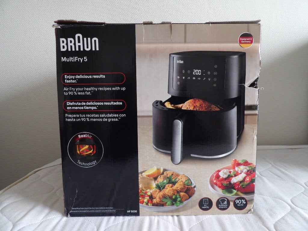 Braun Multifryer 5 - HF5030 - Airfryer Zwart, Ophalen of Verzenden, Nieuw, Airfryer, 1000 t/m 1499 gram