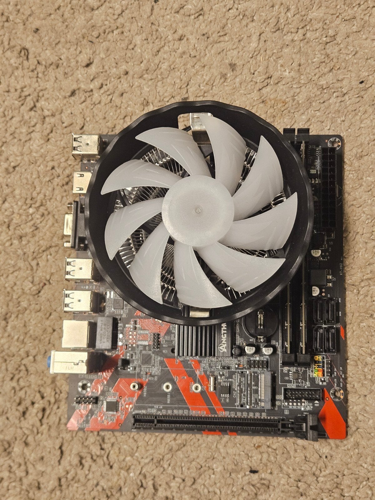 Complete mobo set, Computers en Software, Ophalen, DDR3, Zo goed als nieuw, Mini-ITX