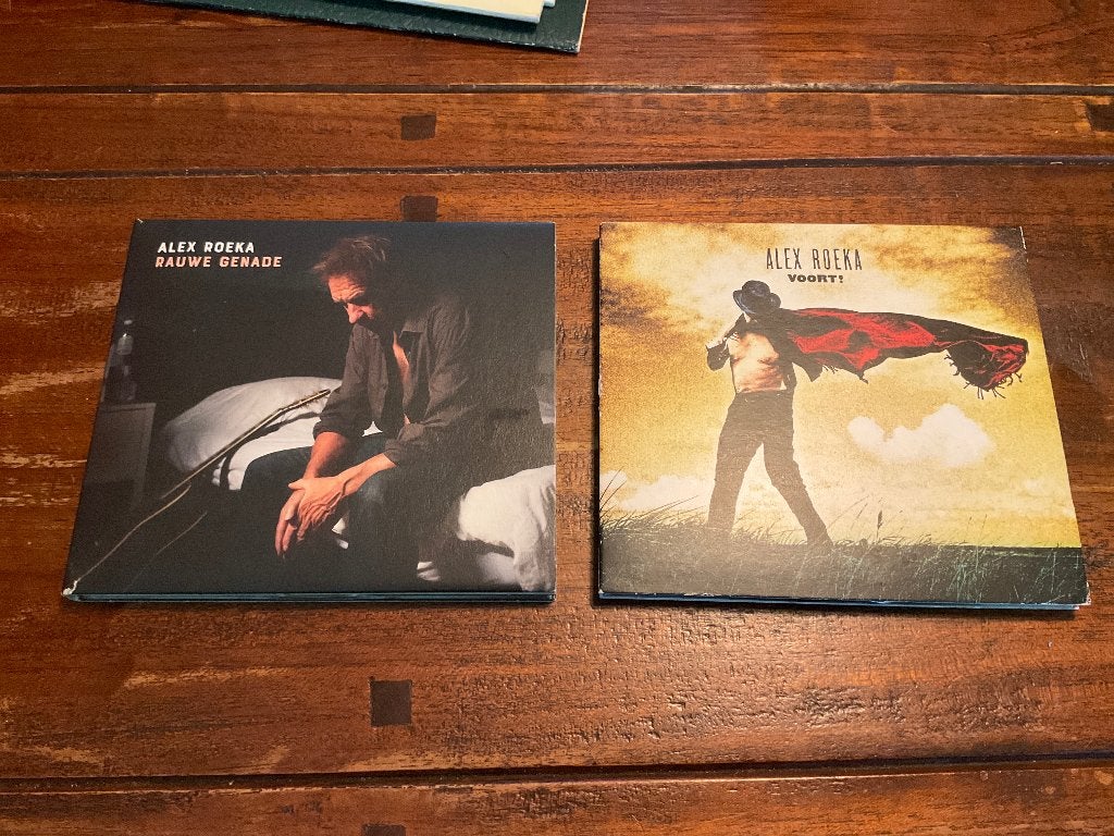 2CD’s Alex Roeka, Rauwe Genade en Voort!  (Gesigneerd), Folk, Ophalen of Verzenden, Zo goed als nieuw, Digipak
