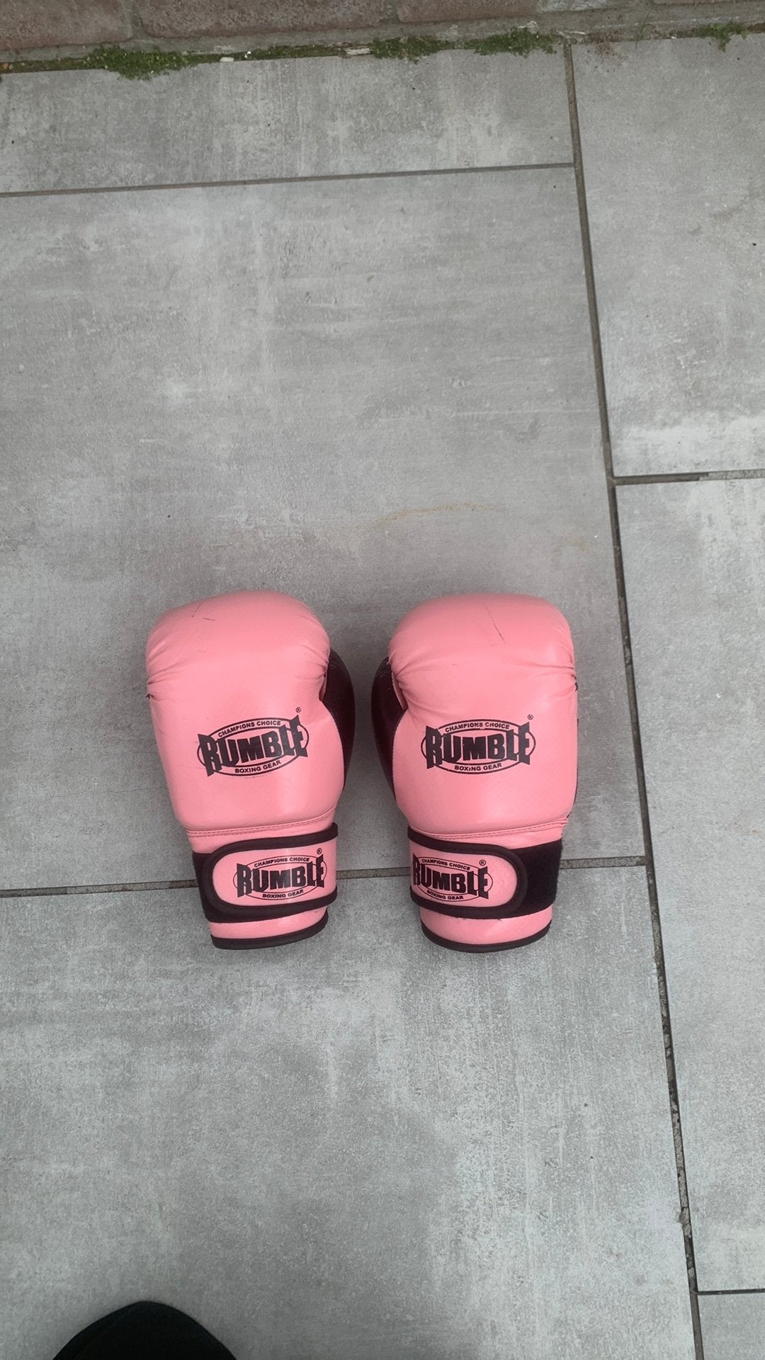 Roze Rumble Bokshandschoenen - Junior PU 2.0 (6 OZ), Ophalen of Verzenden, Gebruikt, Bokshandschoenen