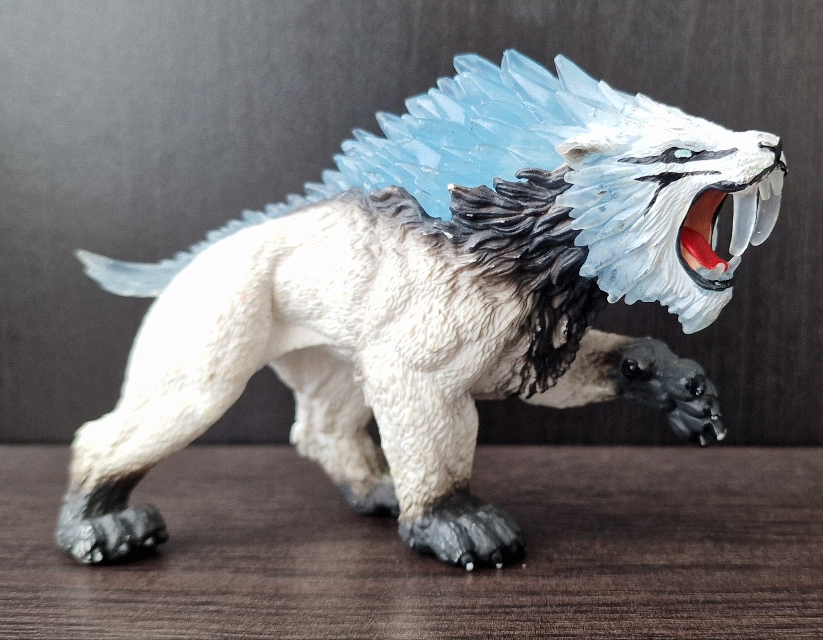 Schleich Eldrador Ijs Sabeltandtijger - 2019, Verzamelen, Ophalen, Gebruikt, Wild dier, Beeldje of Figuurtje