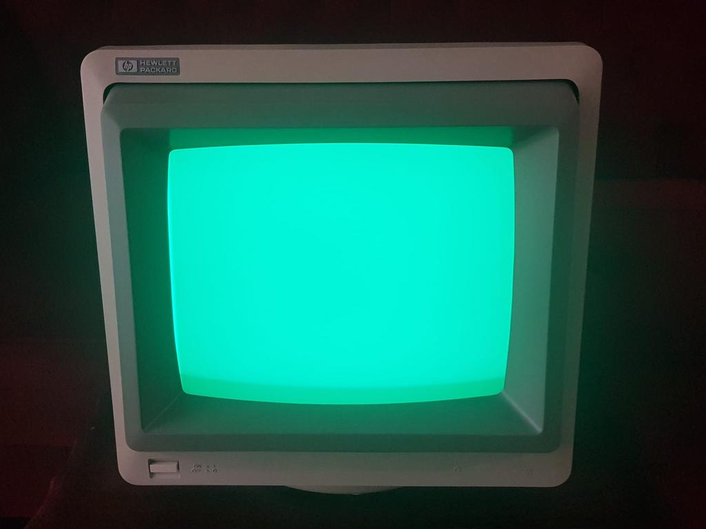 Hewlett Packard 35731B Groen Monitor - Vintage, Computers en Software, Vintage Computers, Ophalen of Verzenden